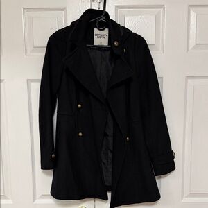 NWOT Bethany Mota Elegant Black Coat
